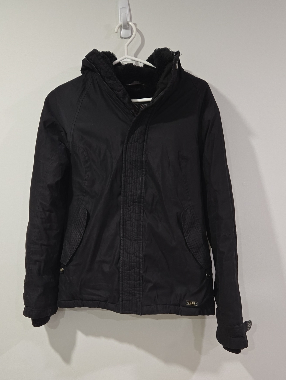 Retro/Y2K TNA Black Vail Parka Size M